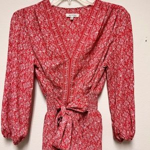 MAX STUDIO Floral Print Blouse in Size 2!!